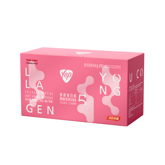 COLLAGEN PEPTIDE FRUIT AROMA BEVERAGE LYCHEE FLAVOR