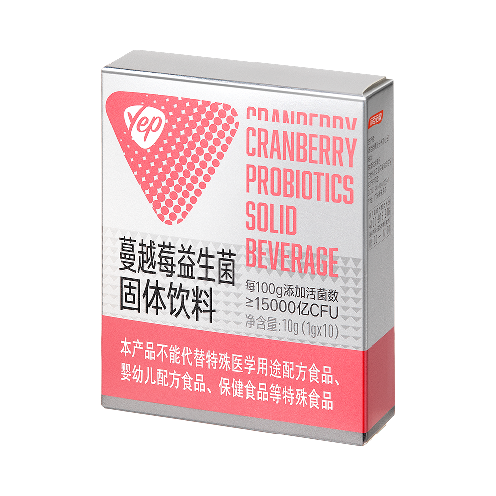 CRANBERRY PROBIOTIC SOLID BEVERAGE