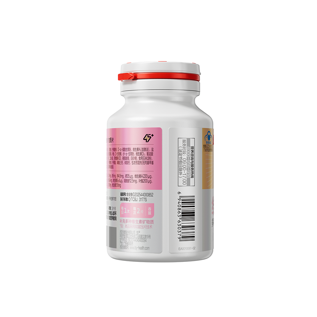 18岁以上女性,18岁以上男性,中老年人,维生素,矿物质,补充维生素,补充矿物质